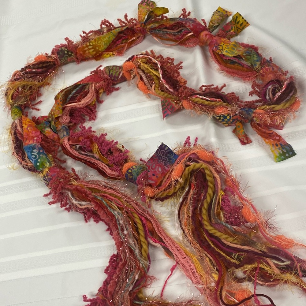 Artisan Textured Scarf - Picture 7 of 7